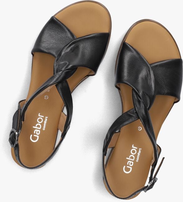 Zwarte GABOR Sandalen met hak 751.01 Zwarte GABOR Sandalen met hak 751.01 - large