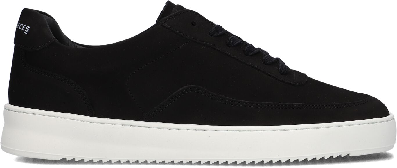 Filling Pieces Lage Sneakers Heren Mondo 2.0 Nub, Maat: 41, Materiaal: Nubuck, Kleur: Zwart