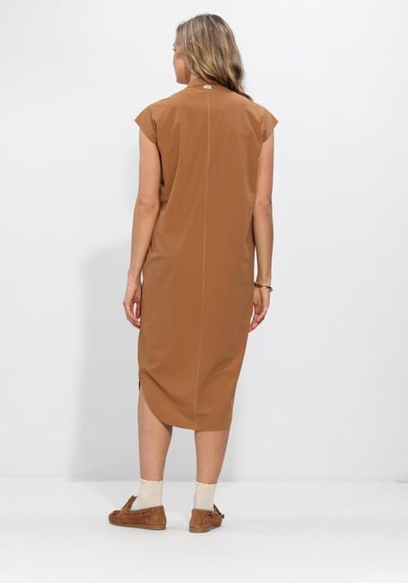 Bruine PENN & INK Midi jurk DRESS - large