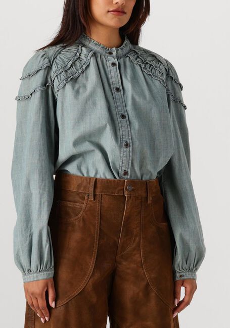 Blauwe MARANT ETOILE Blouses MILYA-GA 25AHT0677FA - large