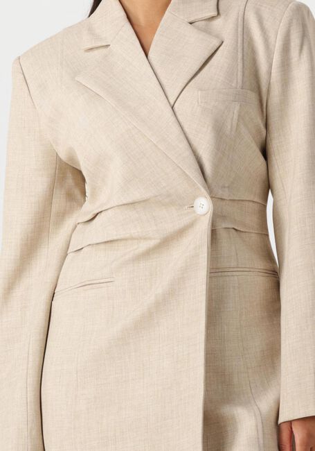 Beige GESTUZ Mini jurk GZDECY BLAZER DRESS - large