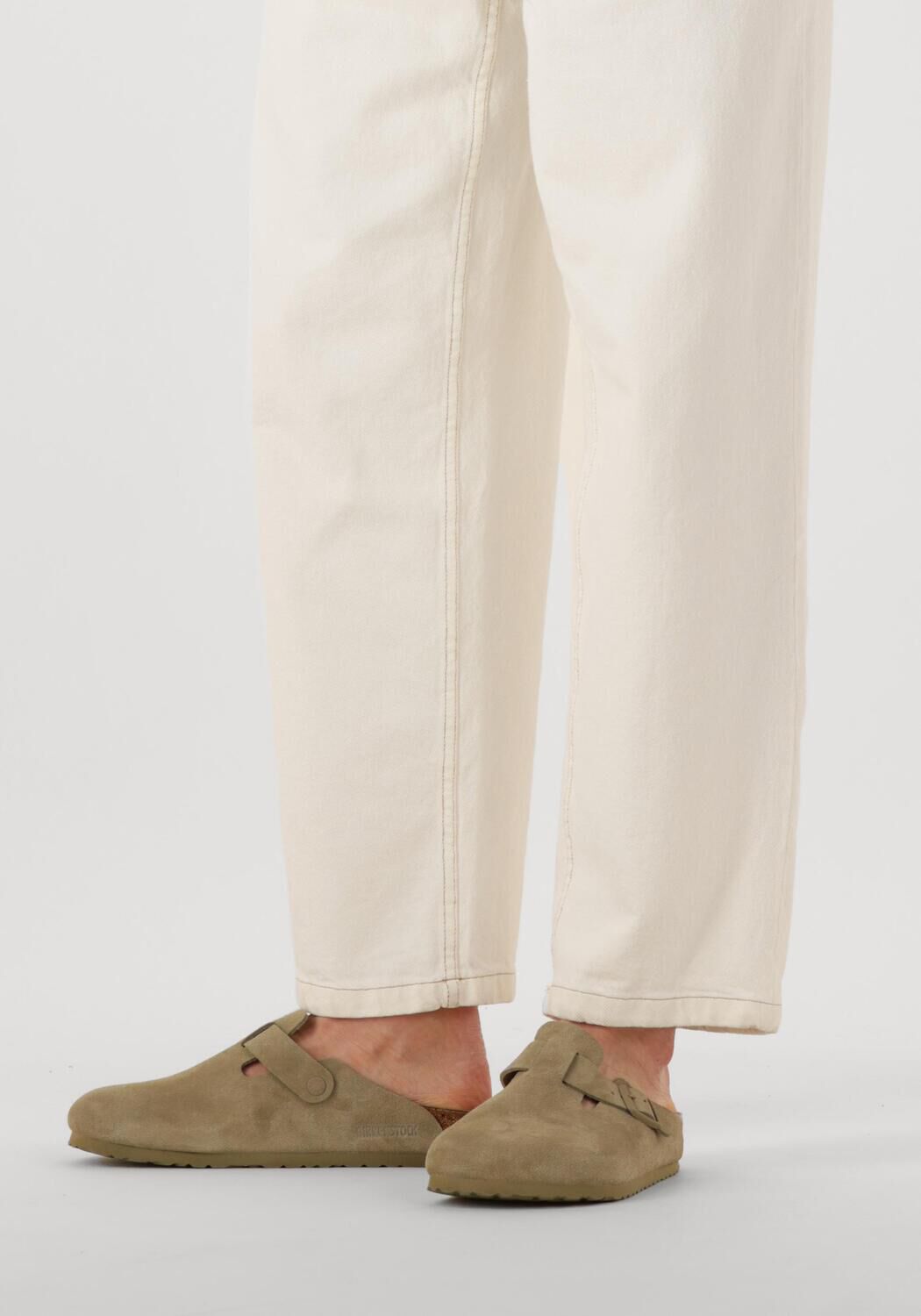 Beige BIRKENSTOCK Instappers BOSTON HEREN - large