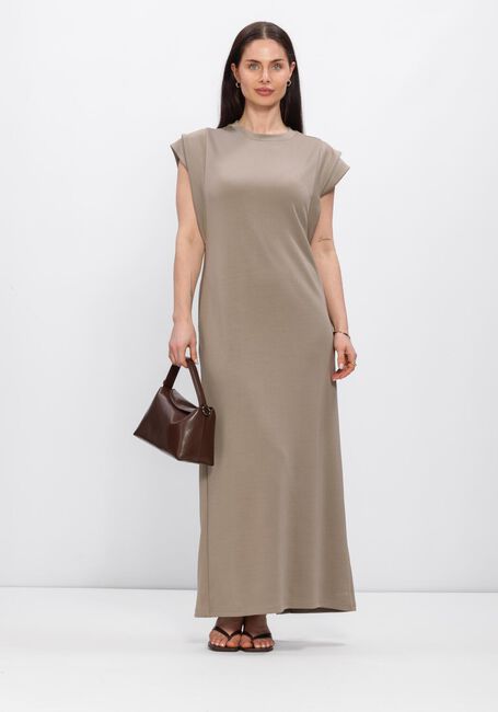 Taupe AIMEE THE LABEL Maxi jurk SILVANA - large