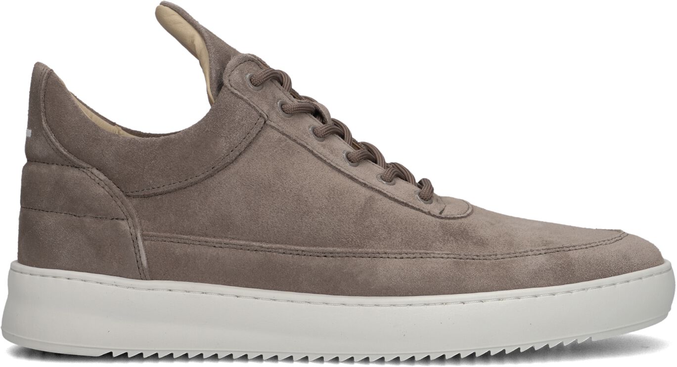 Filling Pieces Lage Sneakers Heren Low Top Org Sue, Maat: 41, Materiaal: Suède, Kleur: Bruin
