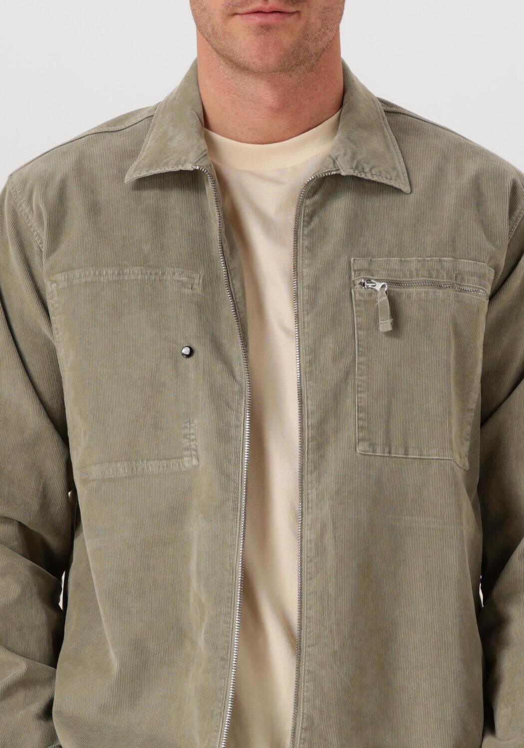 Khaki CP COMPANY Overshirt OVERSHIRT IN CORDUROY - large