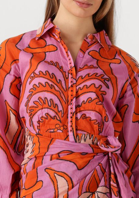 Oranje IBANA Mini jurk DALISHI - large