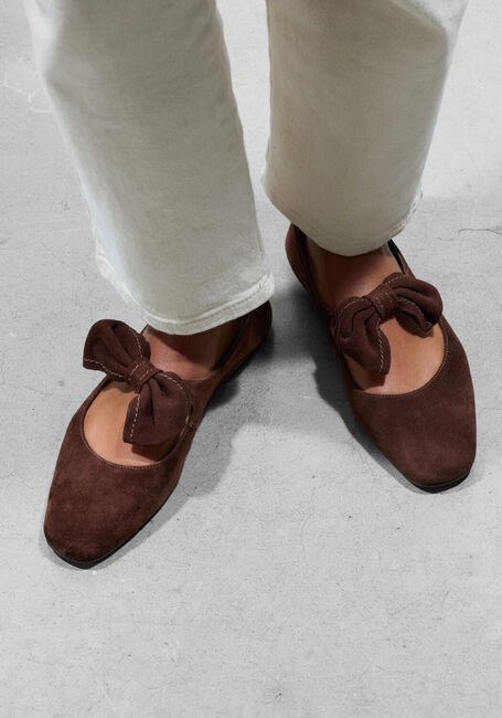 Bruine STEFANO LAURAN Ballerina's BAILARINA LAZO Bruine STEFANO LAURAN Ballerina's BAILARINA LAZO - large
