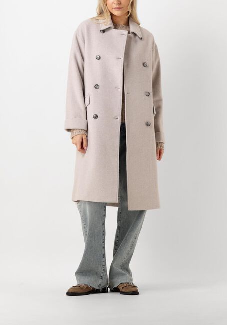Ecru MOS MOSH Mantel VENICE WOOL COAT - large