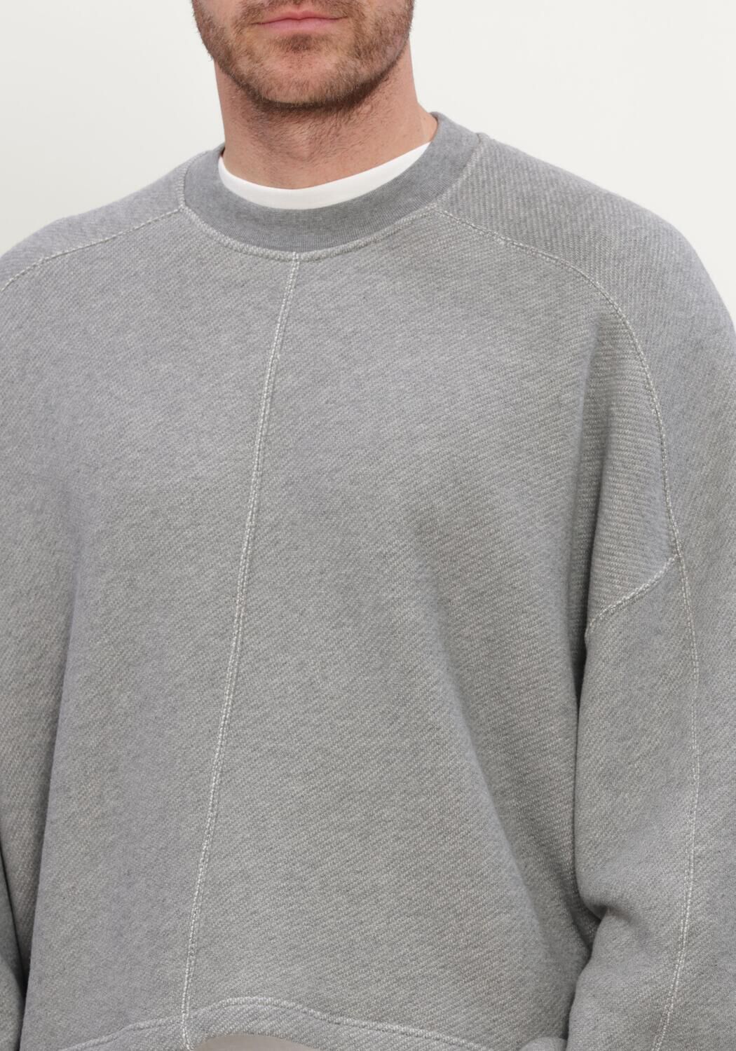 Grijze REPRESENT Sweater HEAVYWEIGHT SWEATER - large