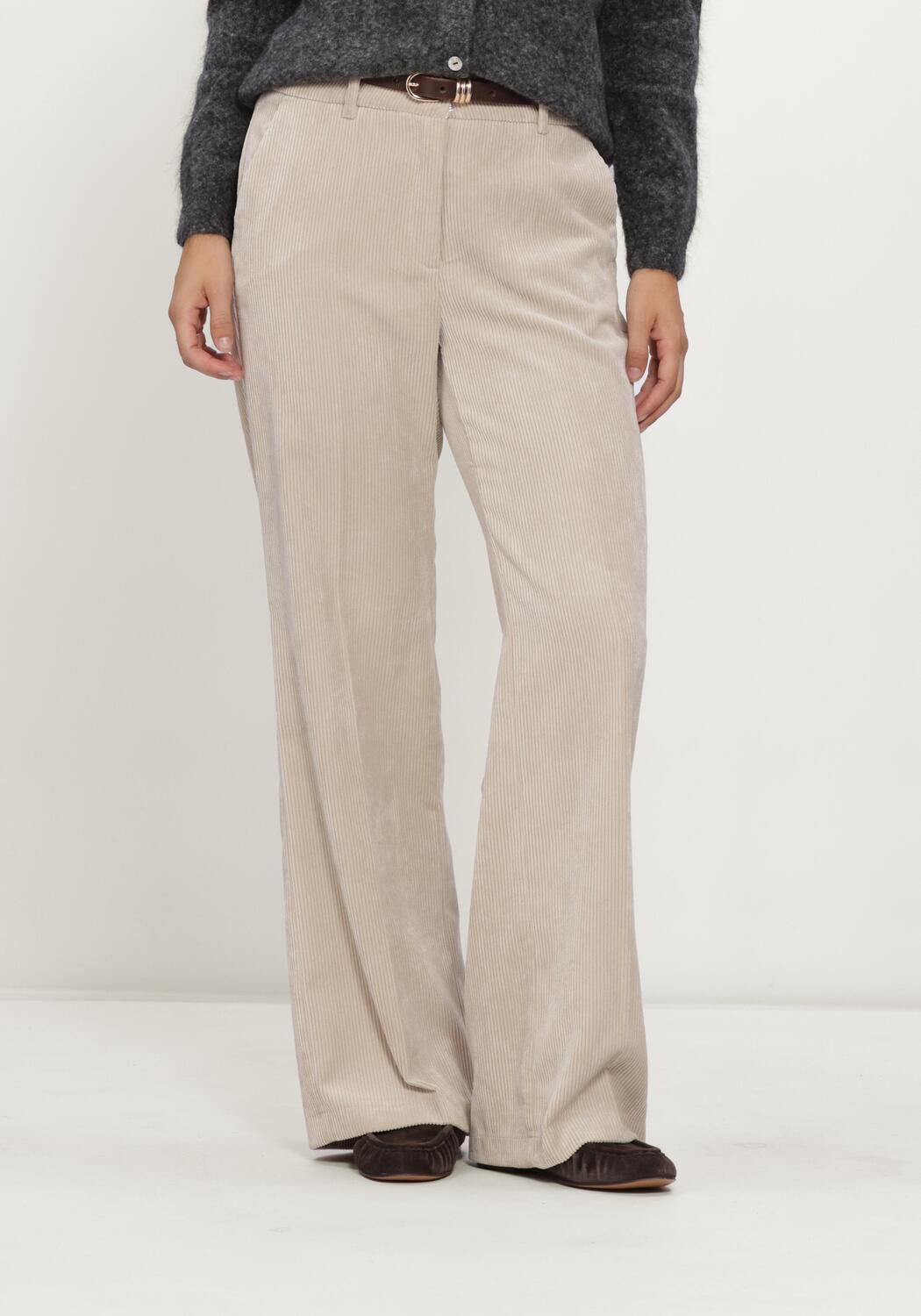Beige CAMBIO Pantalon AMELIE - large