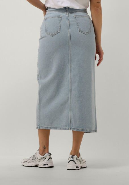 Blauwe NOTRE-V Midirok DENIM MAXI SKIRT - large