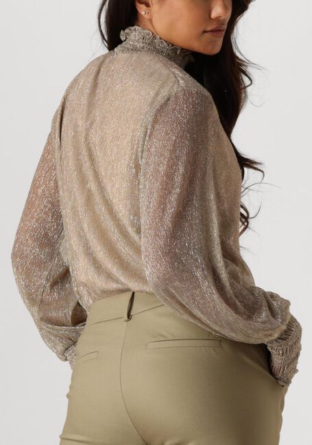 Beige MOS MOSH Blouses XIMENA GLAM LS BLOUSE - large