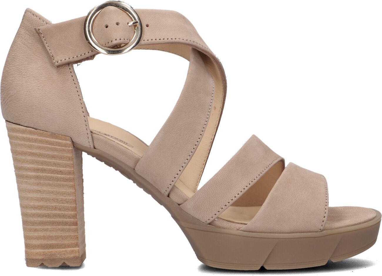 Paul Green Sandalen
Dames 7942, Maat: 40, Materiaal: Nubuck, Kleur: Beige