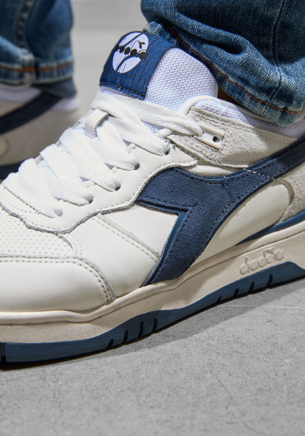 Witte DIADORA HERITAGE Lage sneakers B.560 USED - large