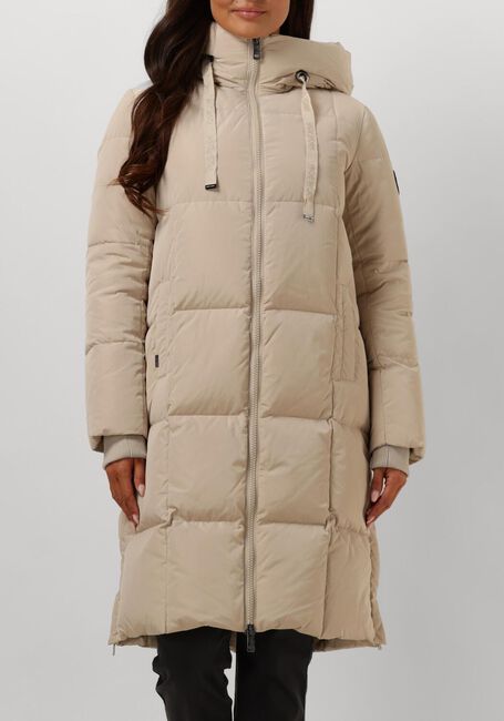 Beige MOS MOSH Gewatteerde jas NOVA SQUARE DOWN COAT - large
