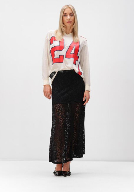 Ecru HAUTE L'AMITI&Eacute; Top AMERICAN FOOTBALL LS TEE - large