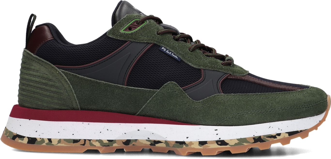 Paul Smith Lage Sneakers Heren Mens Shoe Banks, Maat: 40, Materiaal: Suède, Kleur: Groen