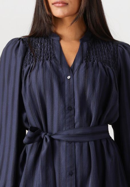 Donkerblauwe CO'COUTURE Midi jurk LULU DRESS - large