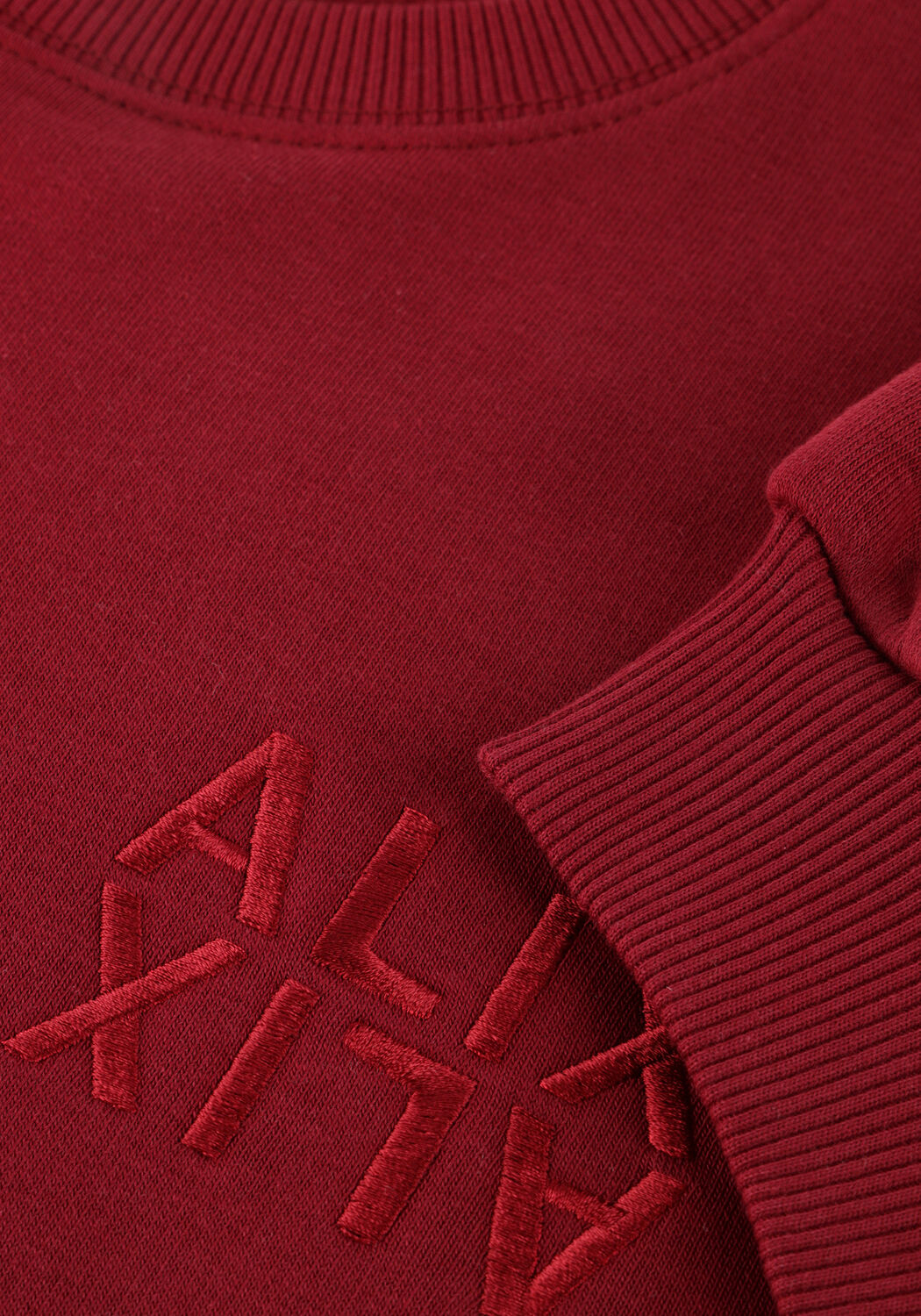 Bordeaux ALIX THE LABEL Sweater LADIES KNITTED ALIX SWEATER - large