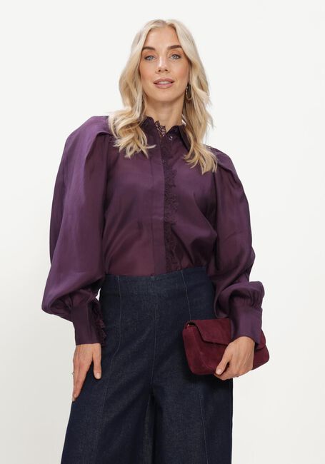 Paarse COPENHAGEN MUSE Blouses CMMOLLY-SHIRT - large