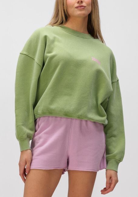 Groene AMERICAN VINTAGE Sweater PLIZZY - large