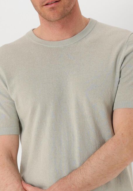 Lichtgrijze SAINT STEVE T-shirt WOUT - large