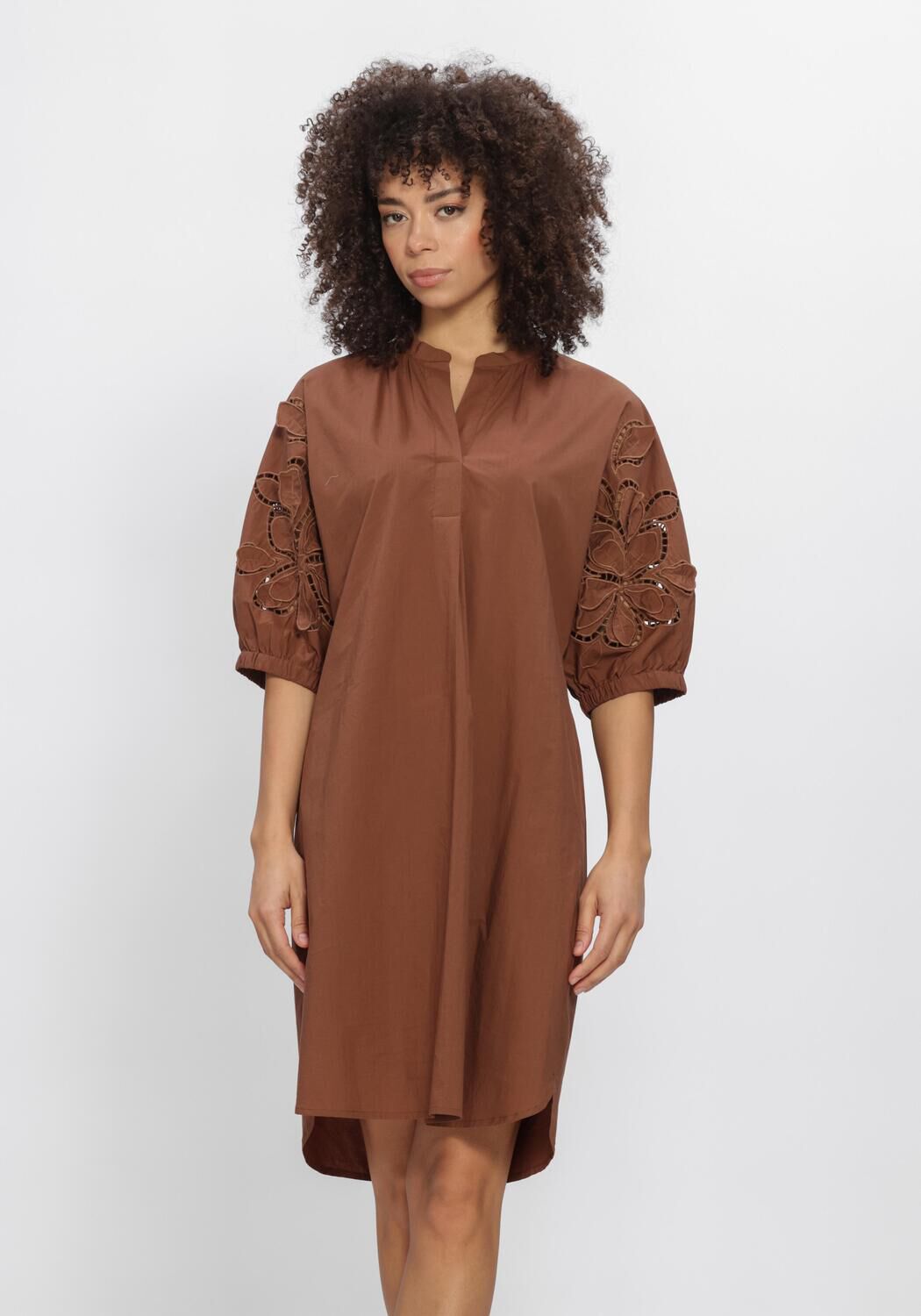 Bruine LUISA CERANO Jurken 738667/4202-00 - large