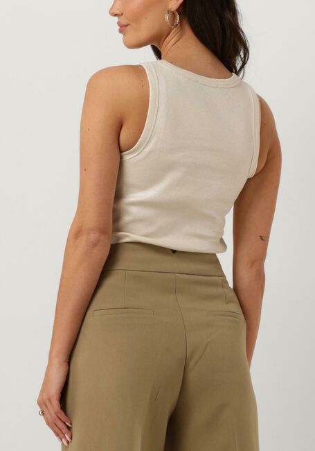Gebroken wit SUMMUM T-shirt RIB TANKTOP COTTON RIB - large