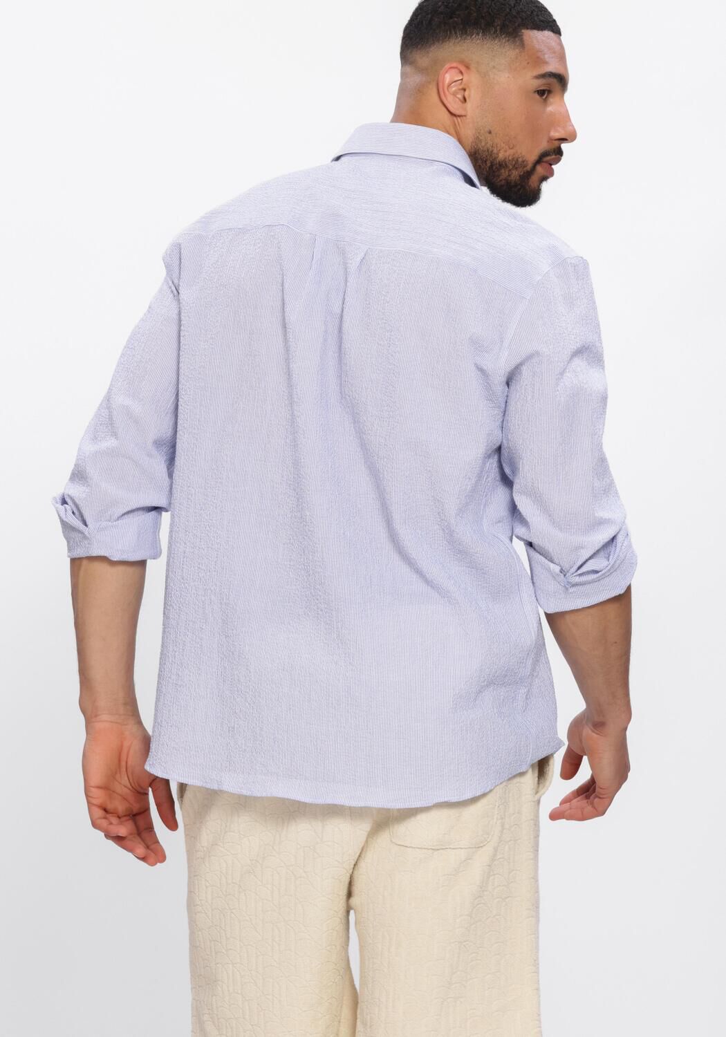 Lichtblauwe THE GOODPEOPLE Casual overhemd SOY - large