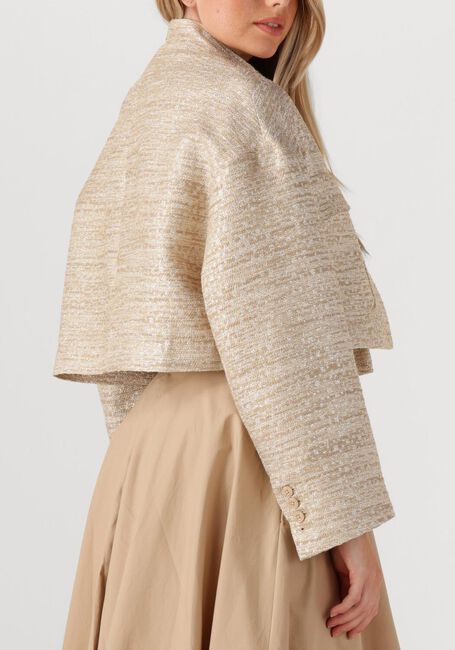Gouden DOROTHEE SCHUMACHER Jack SHINY COOLNESS JACKET - large