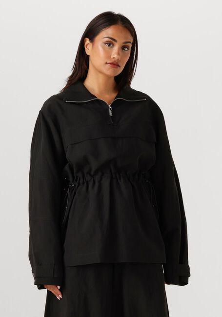 Zwarte ROHE Blouses PARACHUTE ANORAK - large