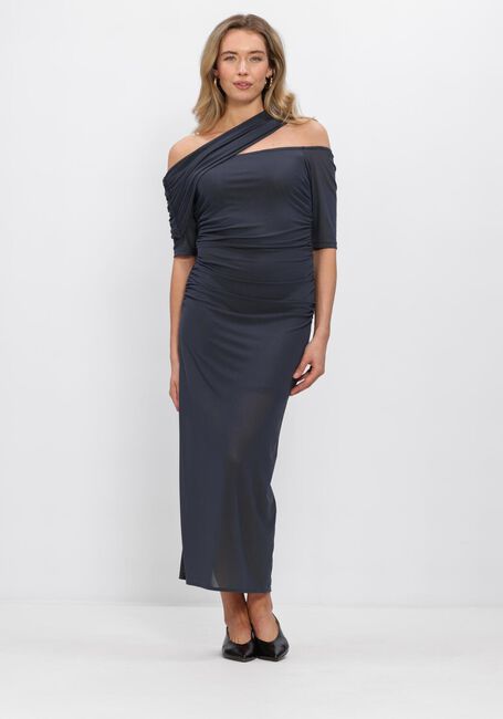 Donkergrijze COPENHAGEN MUSE Maxi jurk CMMEJSE-DRESS - large