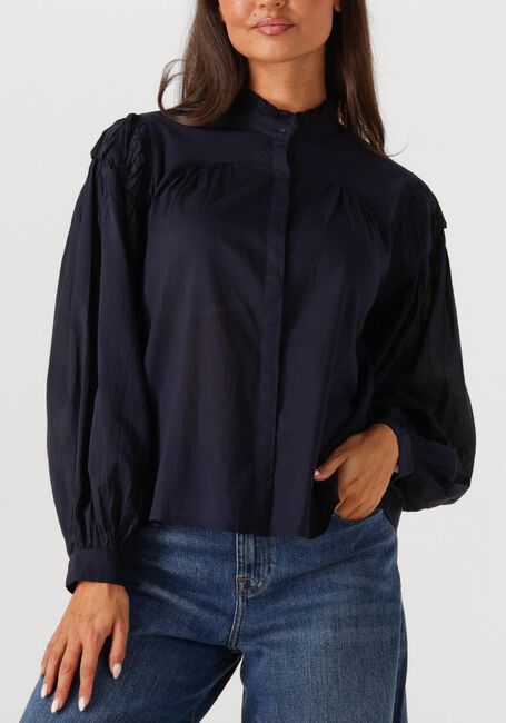 Donkerblauwe ANTIK BATIK Blouses ANGE BLOUSE - large