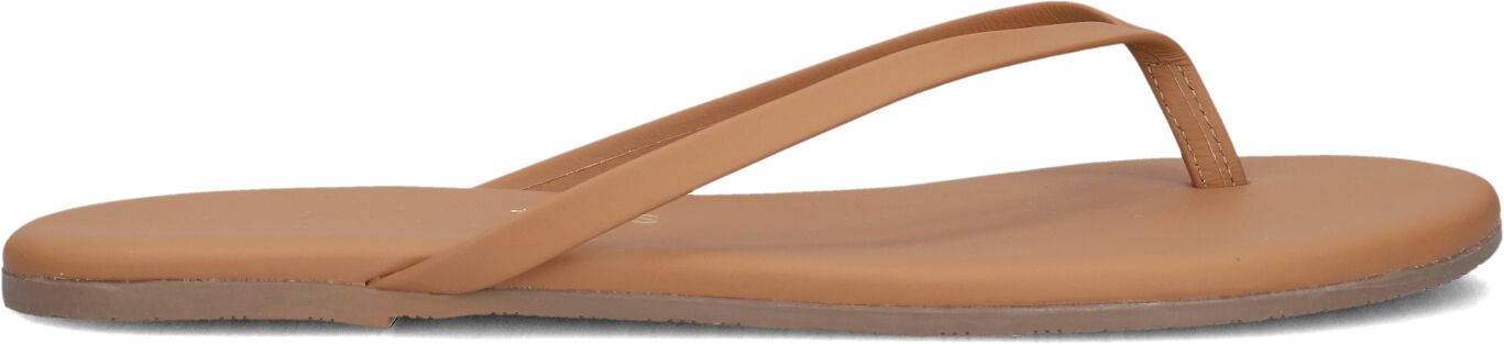 TKEES Teenslippers Dames Foundations Matte, Maat: 40, Materiaal: Rubber, Kleur: Camel afbeelding