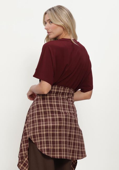 Bordeaux AIMEE THE LABEL Tops & T-shirts ELARAW6 SHIRT - large