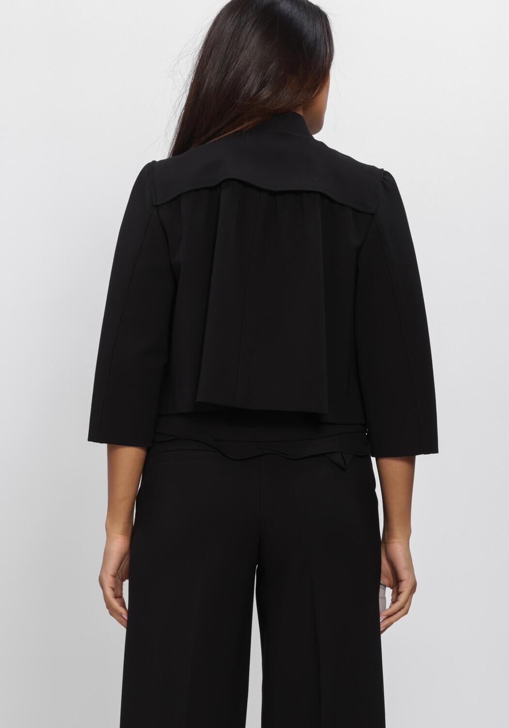 Zwarte DOROTHEE SCHUMACHER Blazer EMOTIONAL ESSENCE JACKET - large