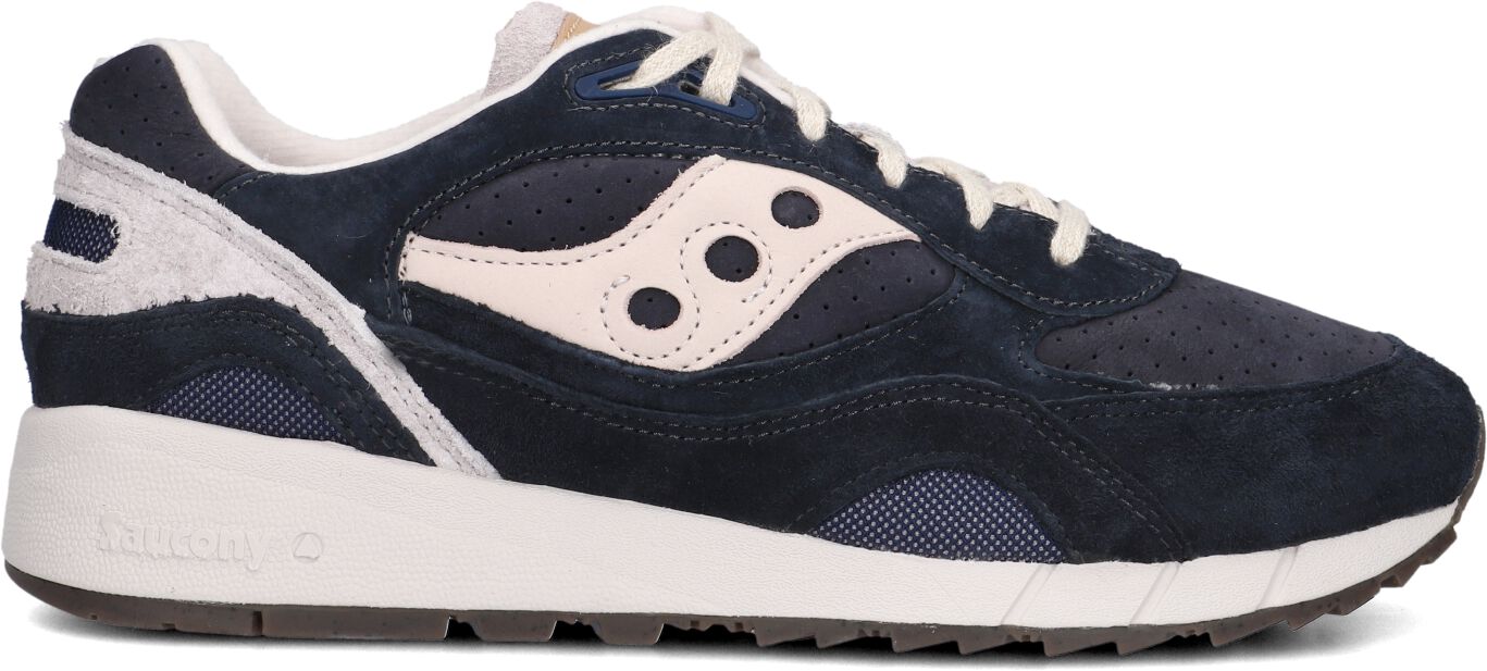 Saucony Lage Sneakers Heren Shadow 6000 M, Maat: 41, Materiaal: Suède, Kleur: Blauw