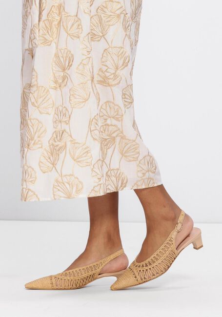 Beige ZINDA Slingbacks 3433 - large