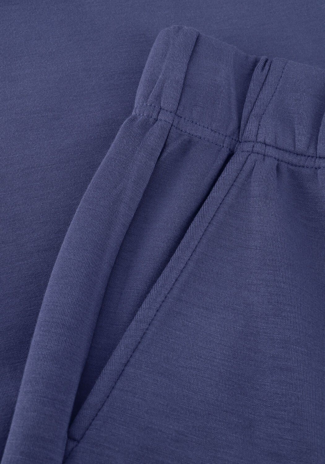 Blauwe MOS MOSH Wijde broek MMNIMA SWEATPANT - large