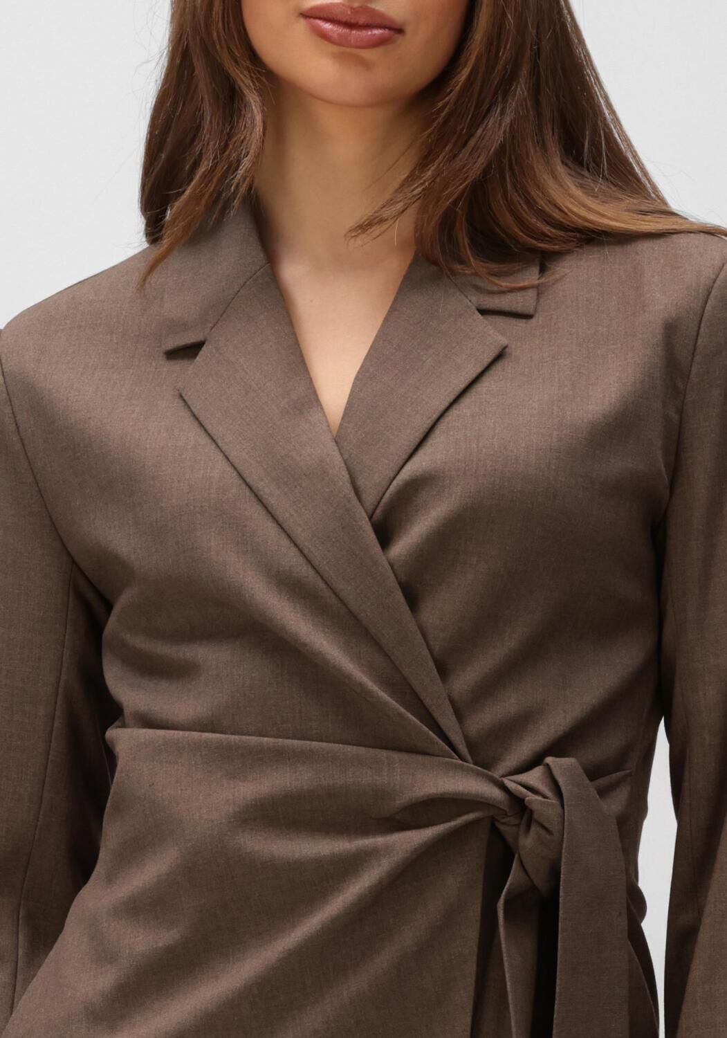 Bruine SECOND FEMALE Blazer DAKOTA WRAP BLAZER - large