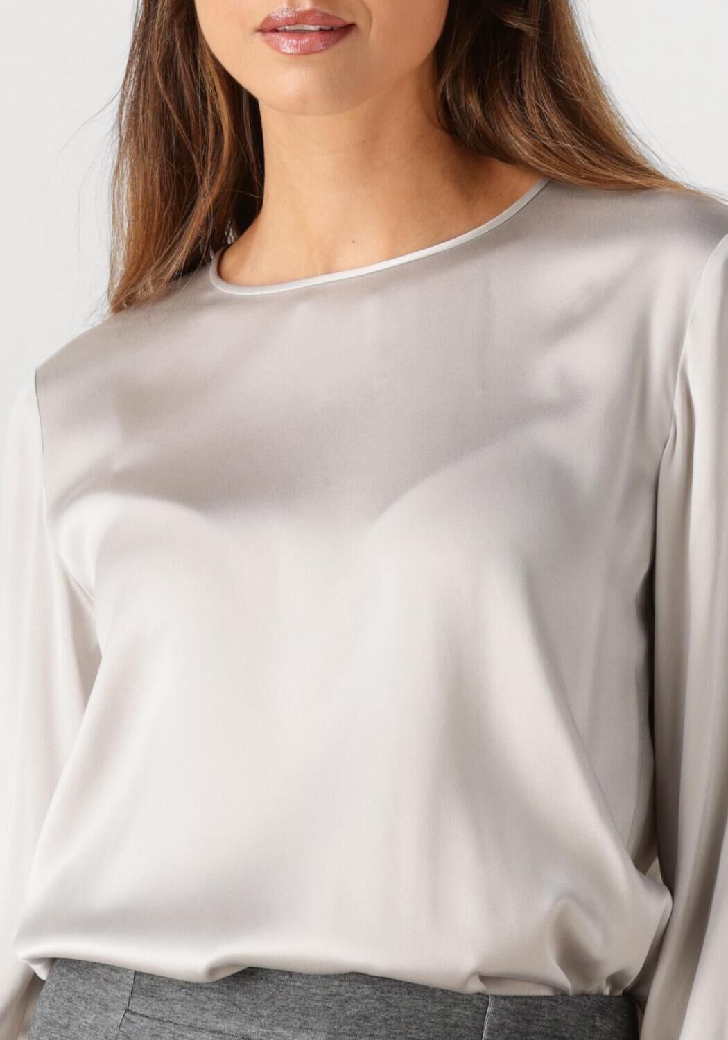 Lichtgrijze MAX MARA Blouses LODI - large