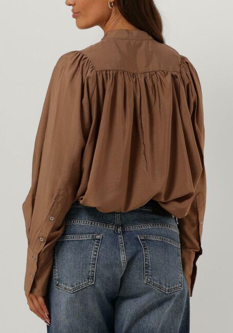 Bruine CO'COUTURE Blouses CALLUM VOLUME SHIRT - large