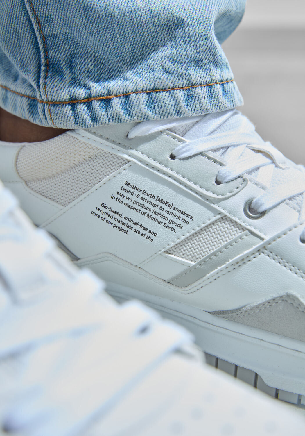 Witte MoEa Lage sneakers MOEA-BAGSN2 - large