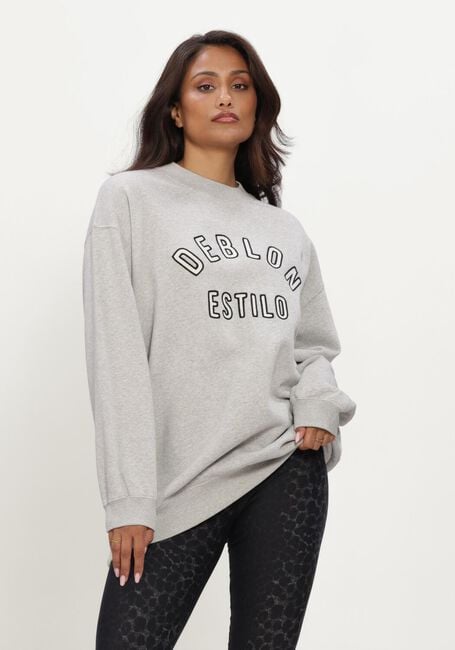 Grijze DEBLON SPORTS Sweater PEYTON SWEATER - large