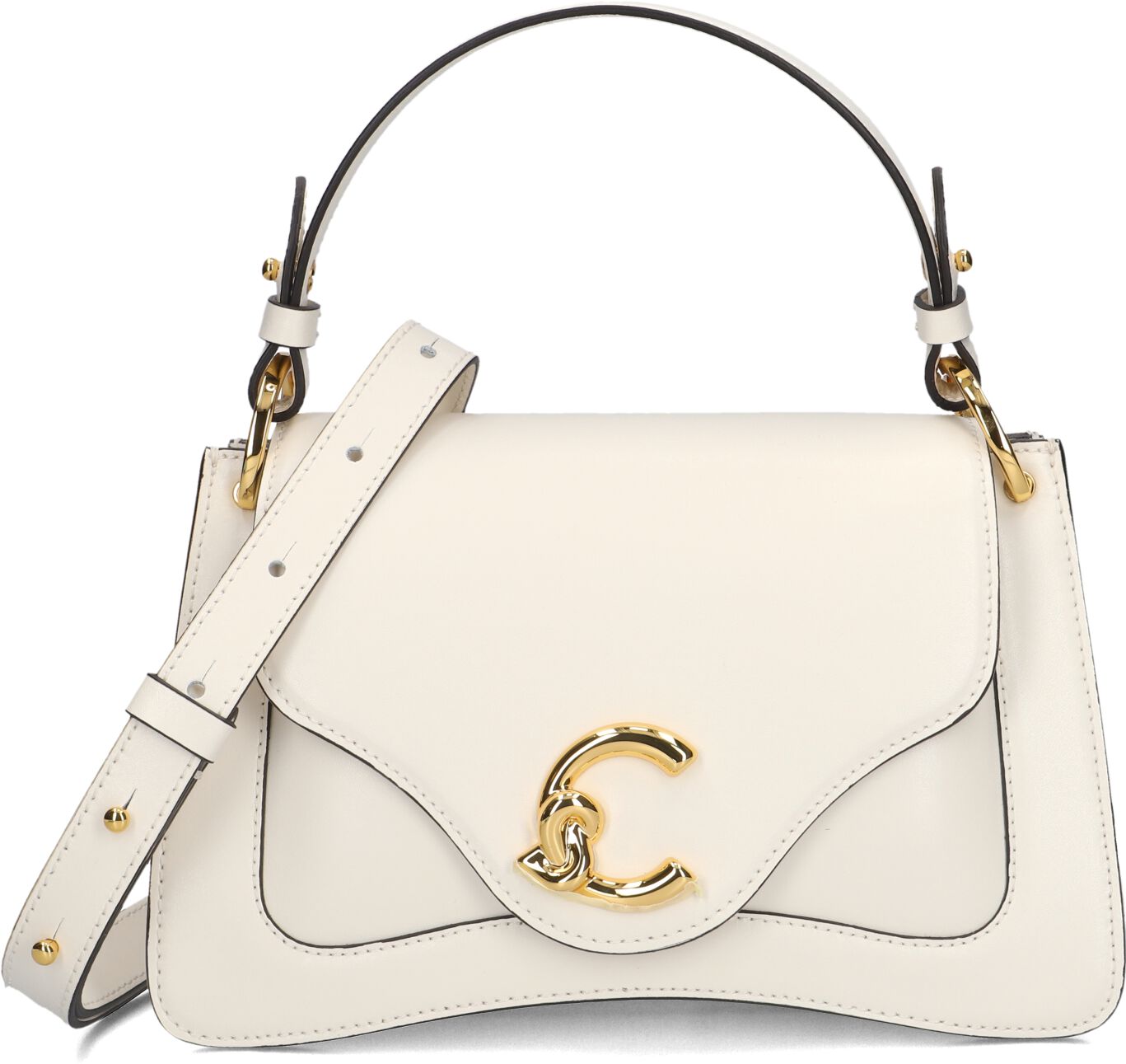 Coccinelle Schoudertas
Dames C-me, Materiaal: Leer, Kleur: Gebroken wit afbeelding