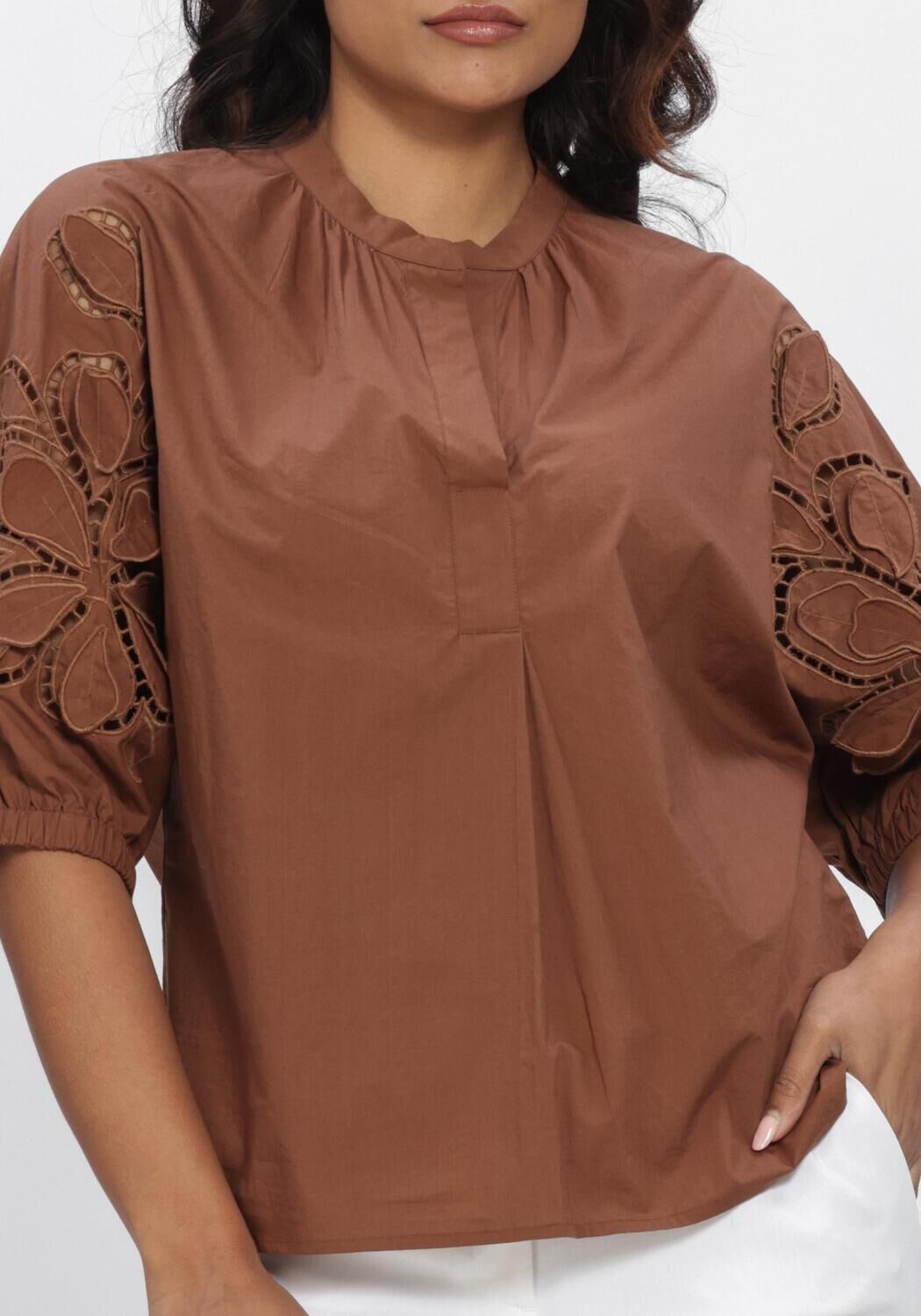 Bruine LUISA CERANO Blouses 238676/4202-00 - large