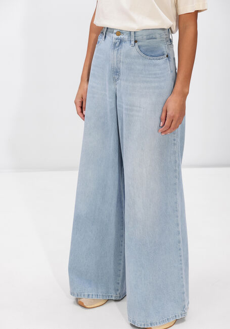 Witte LOIS JEANS Wijde broek ALIANA - large