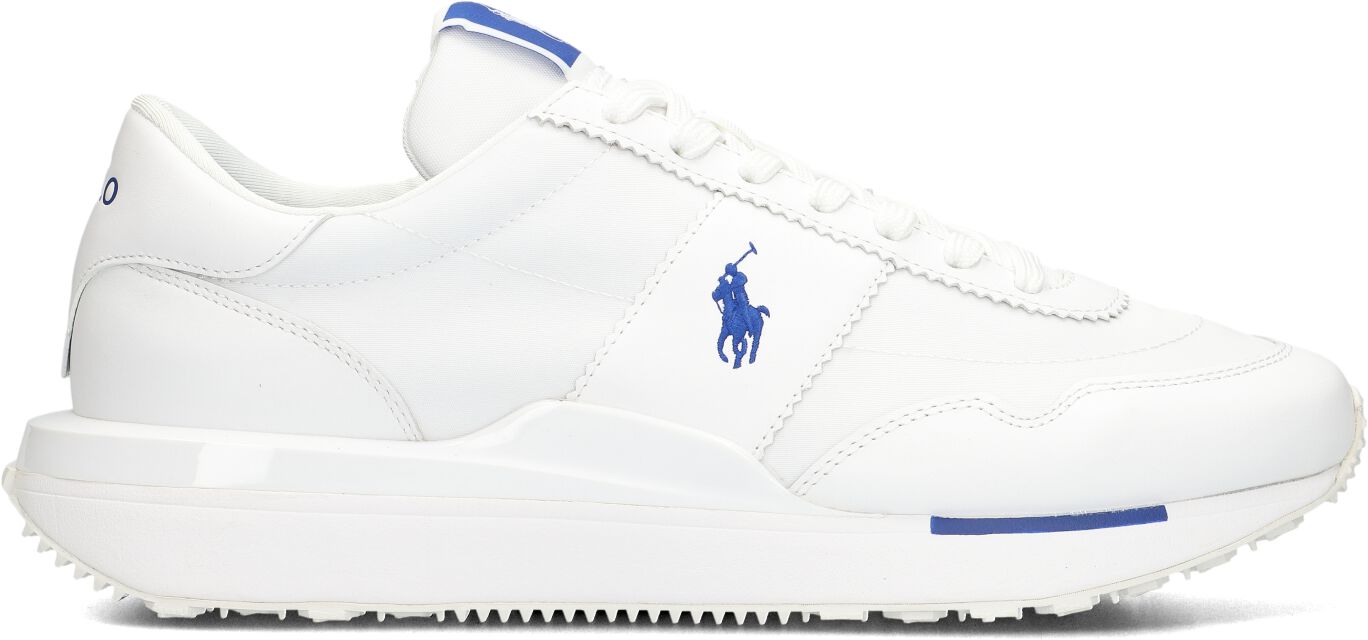 Ralph Lauren Lage Sneakers Heren Train 89, Maat: 41, Materiaal: Suède, Kleur: Wit