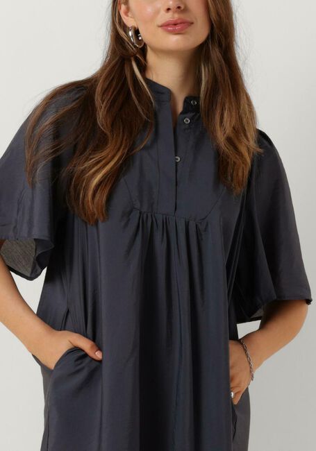 Blauwe CO'COUTURE Midi jurk CALLUM VOLUME DRESS - large