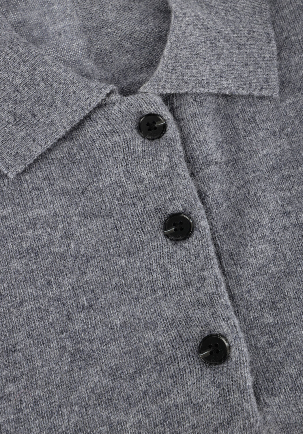 Grijze SECOND FEMALE Trui VILENA KNIT LS - large